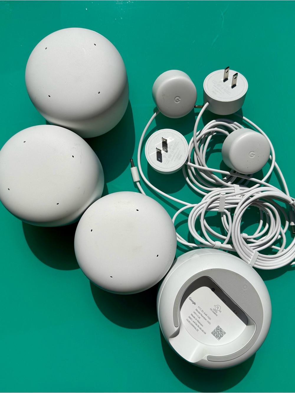 Google Nest HD2 Mesh Wifi Router Base in White